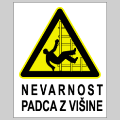 Nevarnost padca z višine