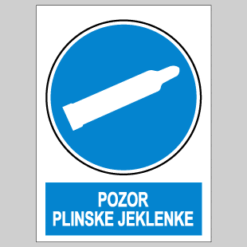 Pozor plinske jeklenke