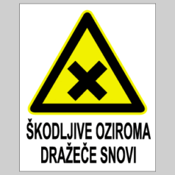 Škodljive oziroma dražeče snovi